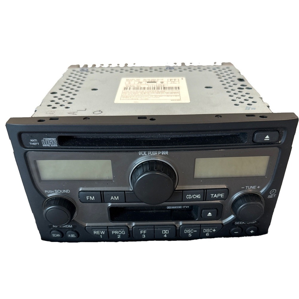 OEM Honda Pilot Radio Stereo Tape CD Player 39100-S9V-A110 CQ-JH8361Z 1TV1 Parts